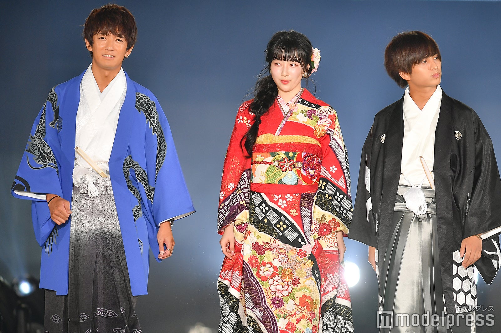 大倉士門、越智ゆらの、中島健 （C）モデルプレス