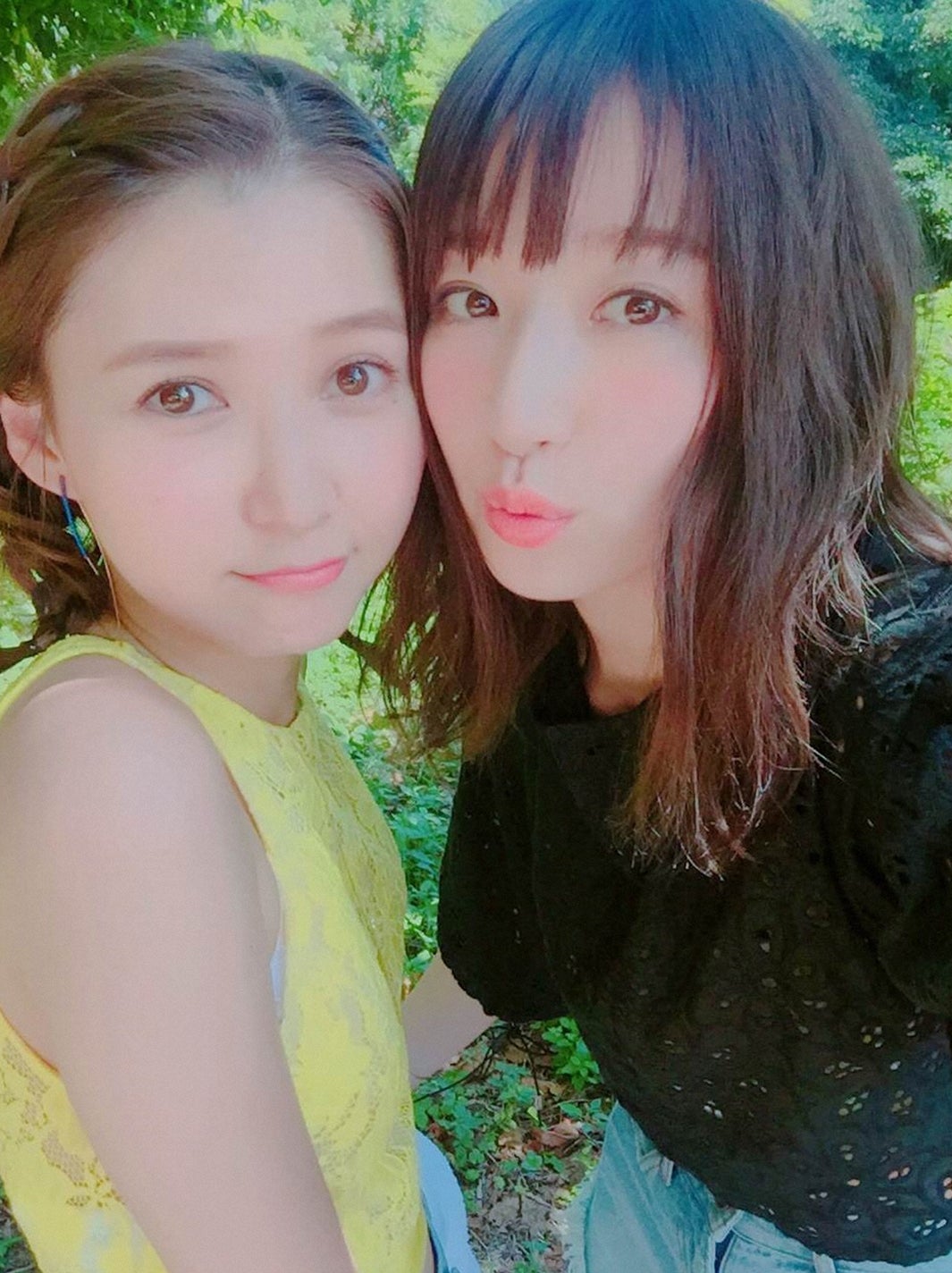 （左から）美優、鹿沼憂妃（C）TBS