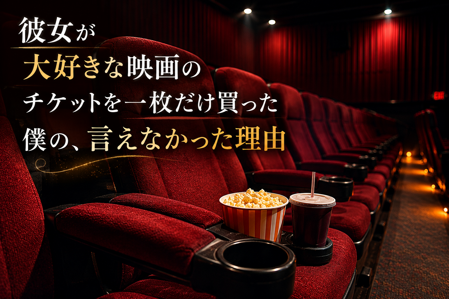 彼女が大好きな映画のチケットを一枚だけ買った僕の、言えなかった理由