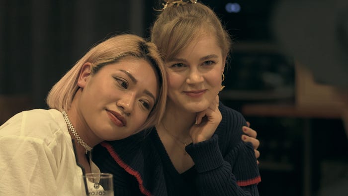 花、ビビ「TERRACE HOUSE TOKYO 2019-2020」42nd WEEK(C)フジテレビ/イースト・エンタテインメント