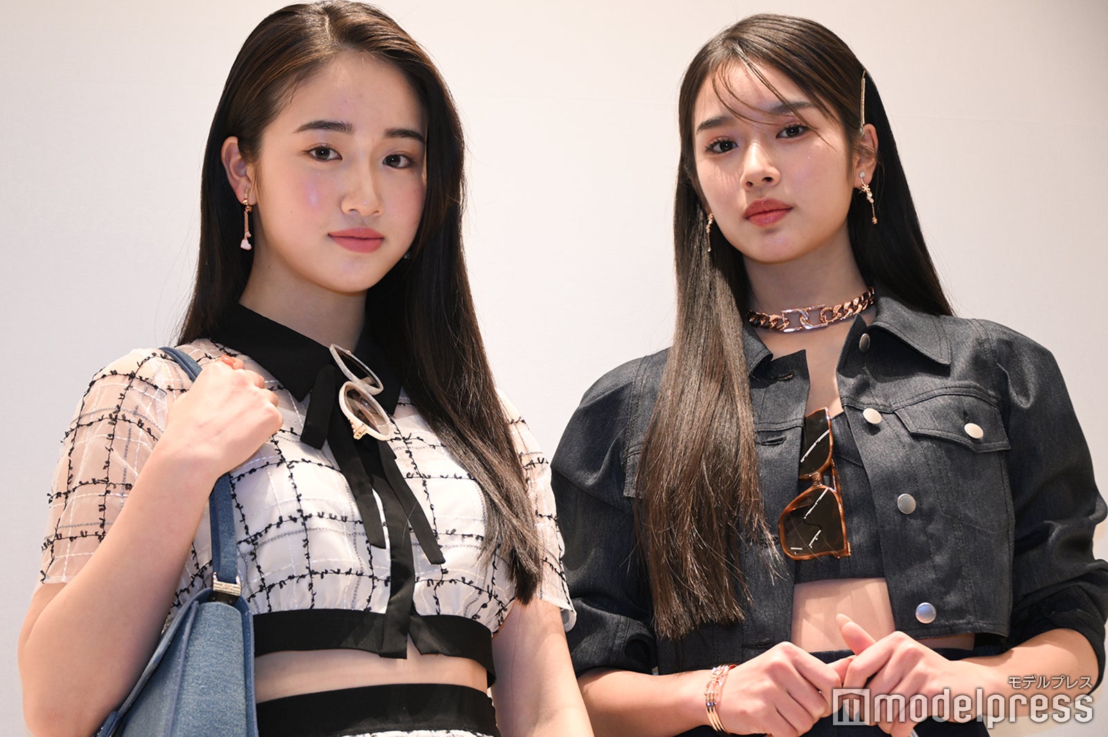 “藤岡弘、の娘”天翔愛・天音、ウエストチラ見せ春コーデで登場 新社会人＆大学生活に意気込み＜CHARLES & KEITH 渋谷店OPENセレブレーションパーティー＞