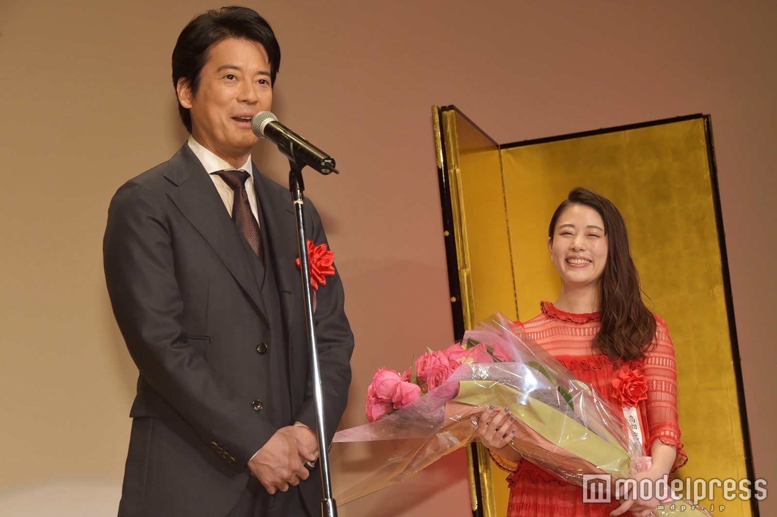 唐沢寿明、高畑充希 （C）モデルプレス