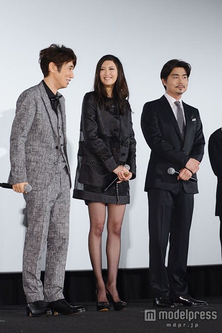 （左から）ユースケ・サンタマリア、菜々緒、小澤征悦