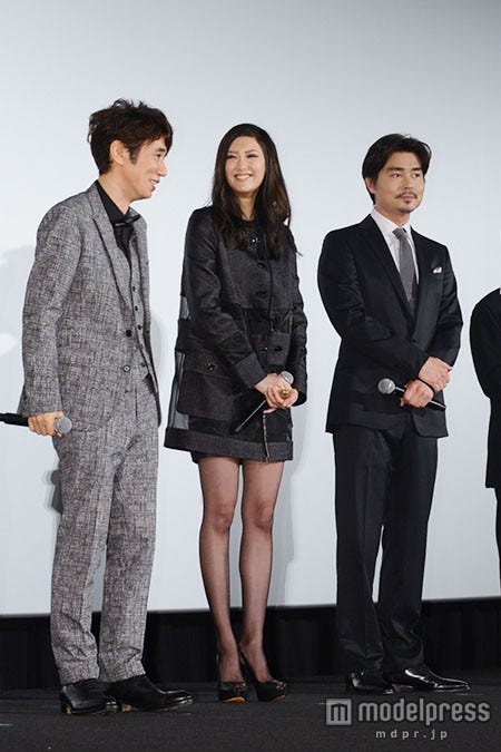 (左から)ユースケ・サンタマリア、菜々緒、小澤征悦