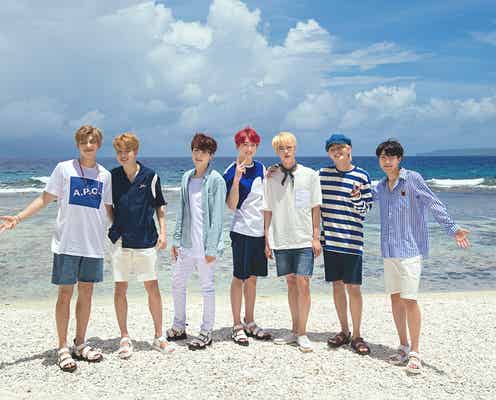 BTS(防弾少年団)南の島サイパンで夏休み、ビーチや“青の洞窟”満喫