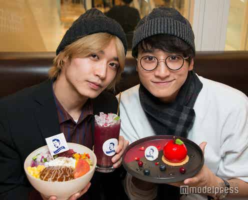 小関裕太・松岡広大のサプライズ来店にファン驚き 「ハンサム食堂」でランチしながら交流&接客も
