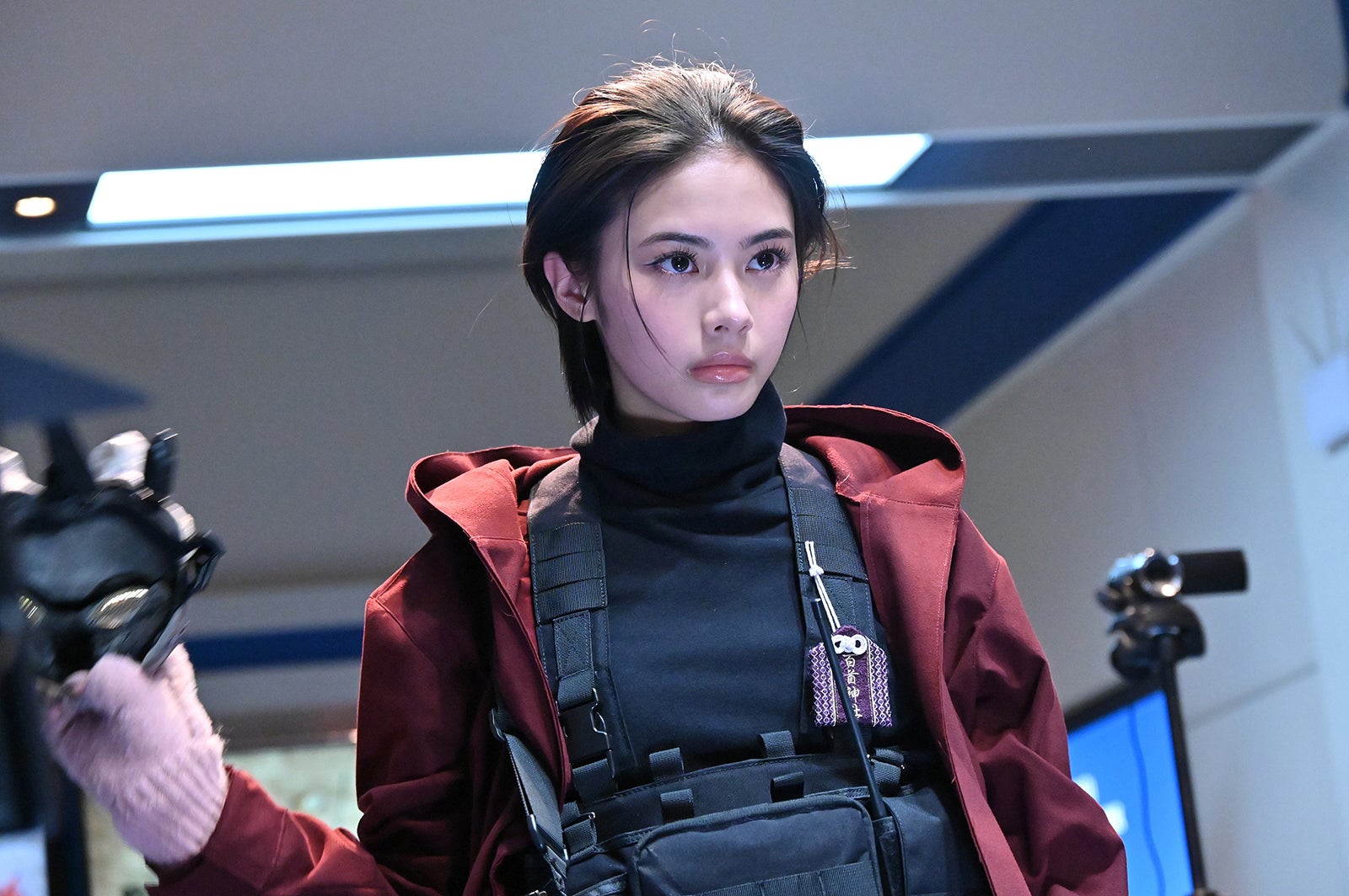 安斉星来「新空港占拠」第5話より（C）日本テレビ