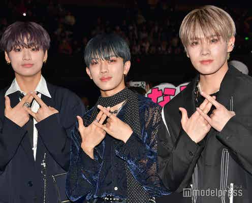 DXTEEN、デビュー約7ヶ月で賞獲得で“さらなる飛躍”に期待 初ブルーカーペット闊歩<MTV VMAJ 2023ブルーカーペット>
