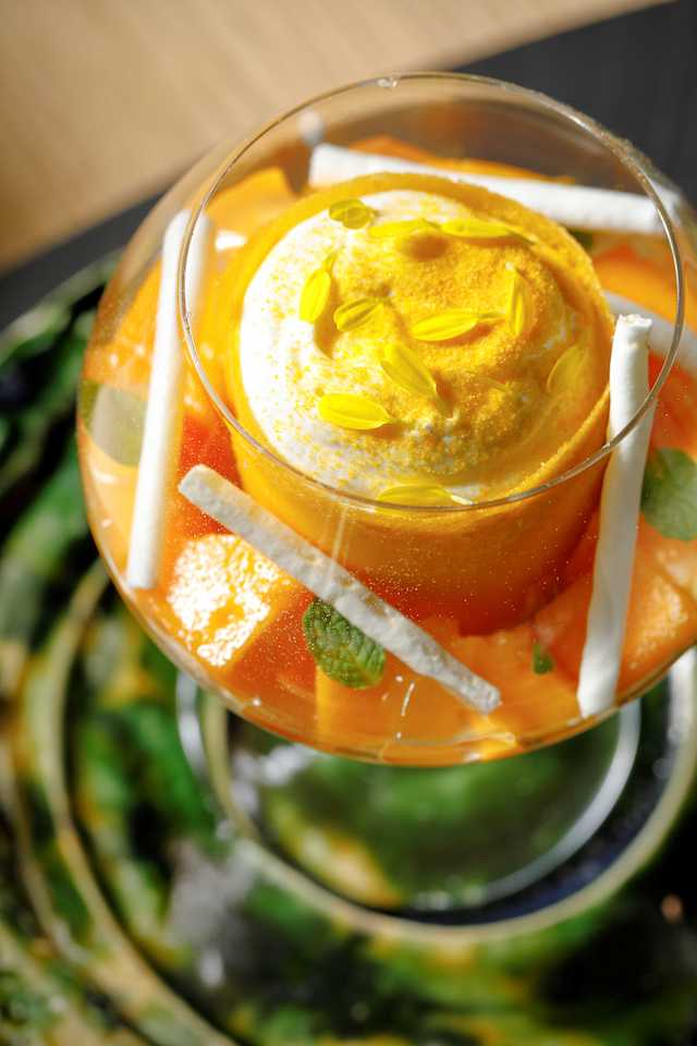 【期間限定】京都・洛北のラグジュアリーホテル「アマン京都」にアートのように美しいマンゴーパフェが登場