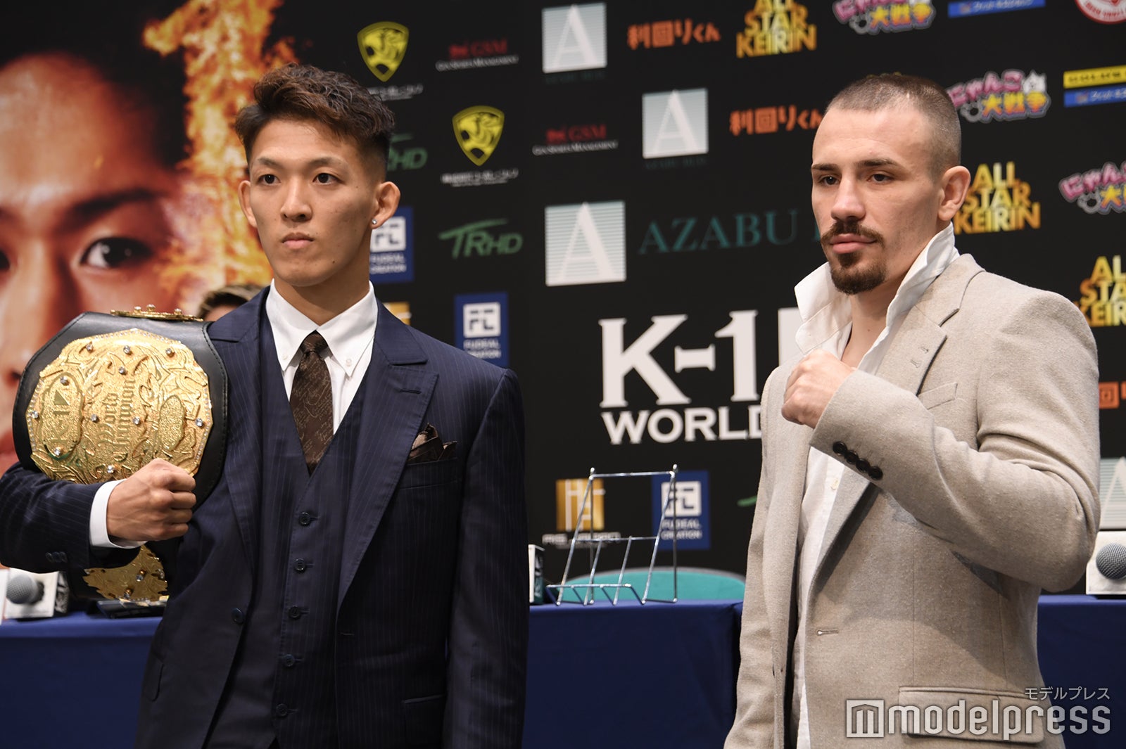 野杁正明、アマンシオ・パラスキフ（C）モデルプレス