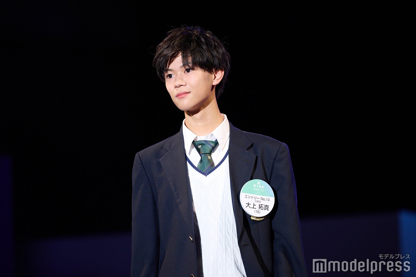 大上拓真くん「男子高生ミスターコン2023」ファイナル審査の様子（C）モデルプレス