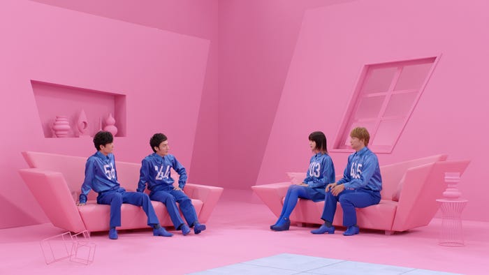 池田エライザ(中右)が仲間入り(提供写真)