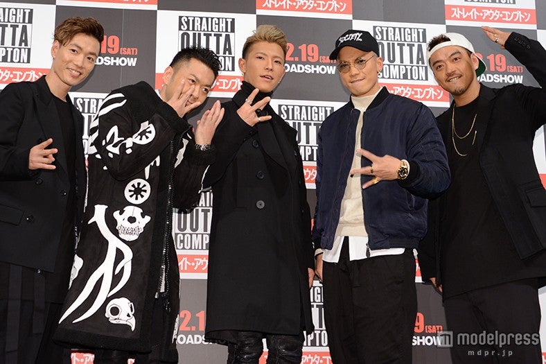 DOBERMAN INFINITY（左から）P-CHO、GS、KAZUKI、SWAY、KUBO-C