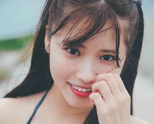 古田愛理、こぼれる美バストに釘付け 彼女感たっぷりグラビア披露
