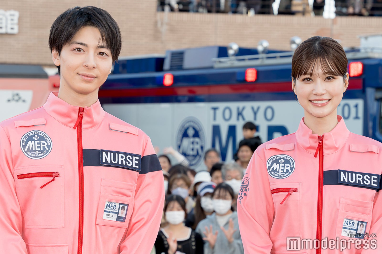 高杉真宙＆生見愛瑠、劇場版「TOKYO MER」イベントサプライズ登場 600人ファン前に過酷撮影振り返る