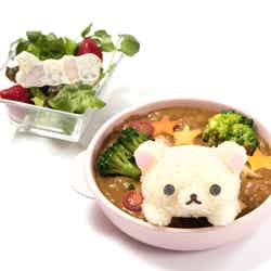 コリラックマのグラタンカレー~いちごのフルーツサラダ付~¥1,380(税込)(C)SAN-X CO.,LTD.ALL RIGHTS RESERVED.