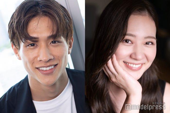 中道理央也、西山真央(C)モデルプレス