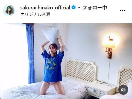 桜井日奈子公式Instagramより