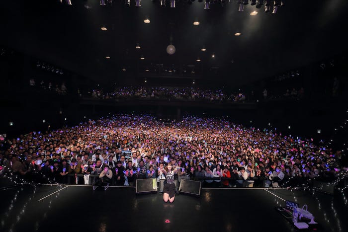 「柏木由紀 2nd Tour 寝ても覚めてもゆきりんワールド ~あなたを夢中にさせちゃうぞっ~」東京公演(提供写真)