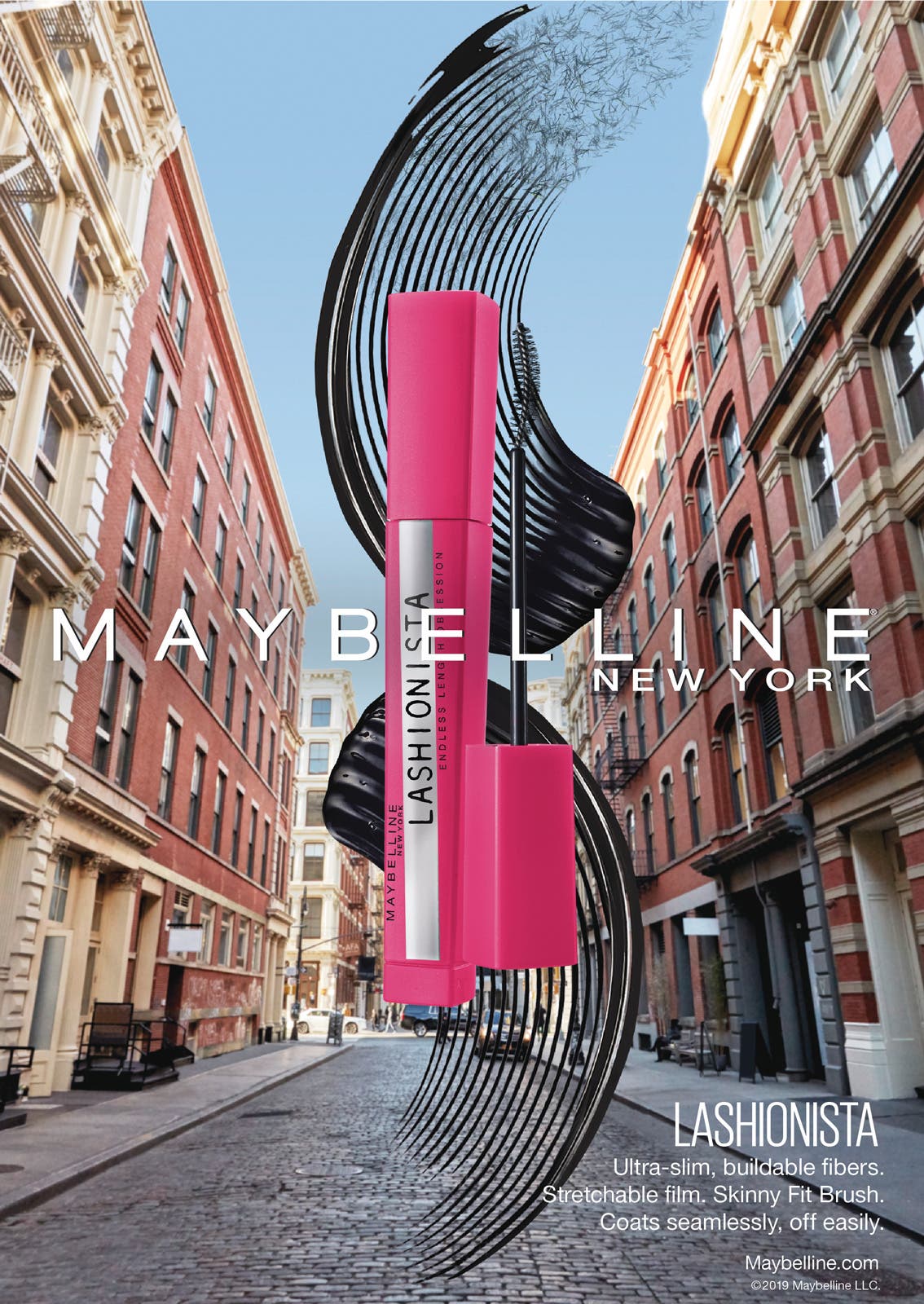 メイベリン ニューヨーク「ラッシュニスタ N 」01 ¥1200(税抜)