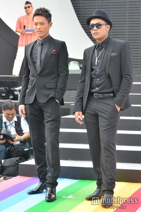 三代目J Soul Brothers（左から）今市隆二、ELLY