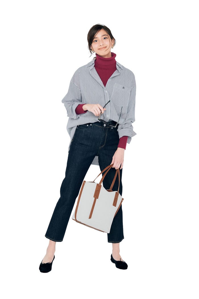 間瀬遥花「CLASSY.2022年2月号」(C)榎本洋輔