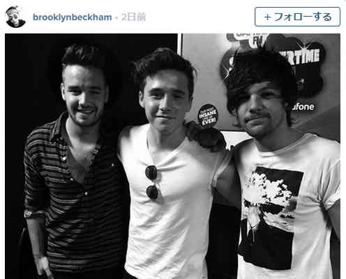 1D&ベッカム家長男の豪華ショットに「1D新メンバー?」の声