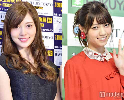 乃木坂46白石麻衣&西野七瀬、恋愛観を語る「頭の中がその人のことでいっぱいに…」