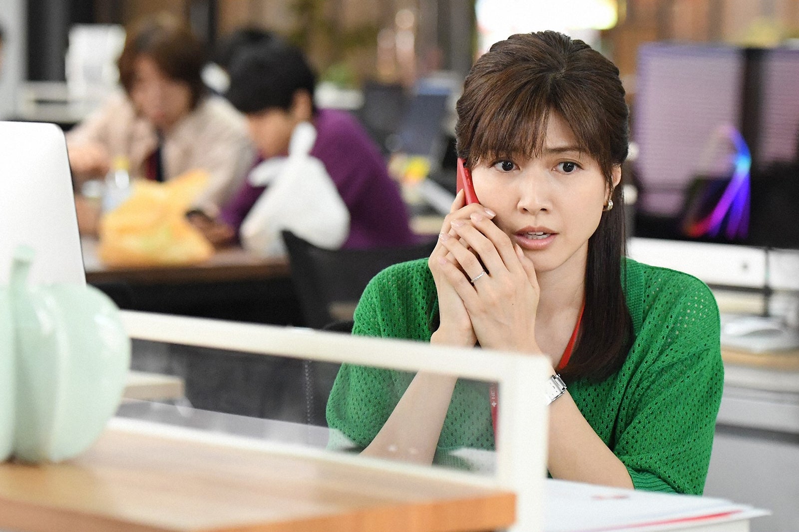 内田有紀／「わたし、定時で帰ります。」第8話より（C）TBS