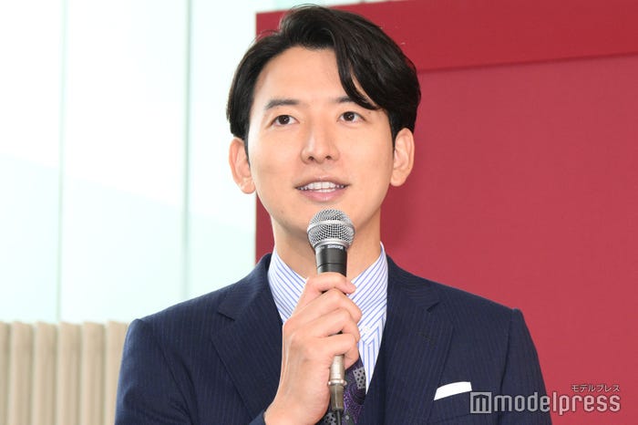 生田竜聖アナ(C)モデルプレス