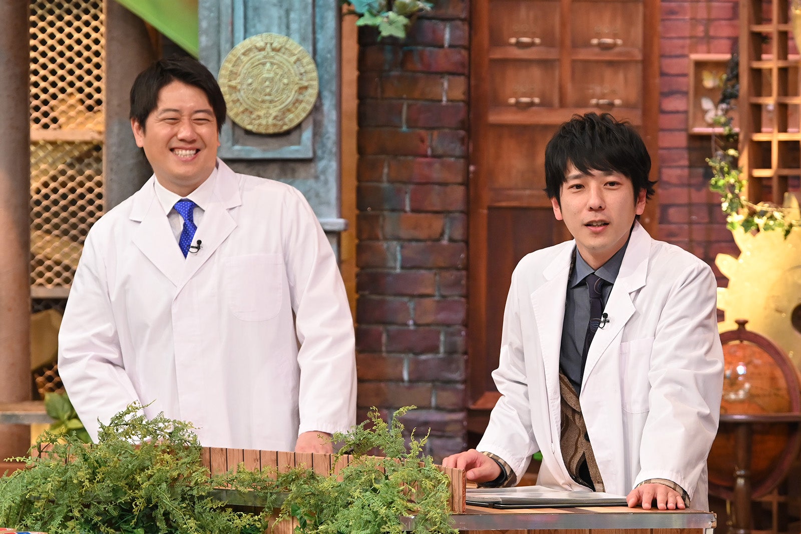 安村直樹日テレアナウンサー、二宮和也 （C）日本テレビ