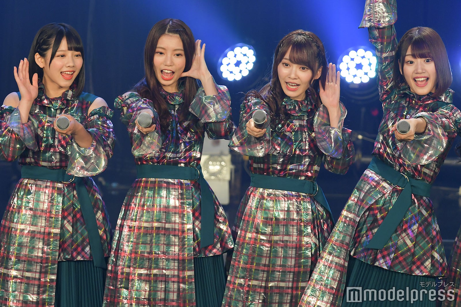 渡邉美穂、高本彩花、加藤史帆、佐々木美玲「TOKYO IDOL FESTIVAL 2018」 （C）モデルプレス