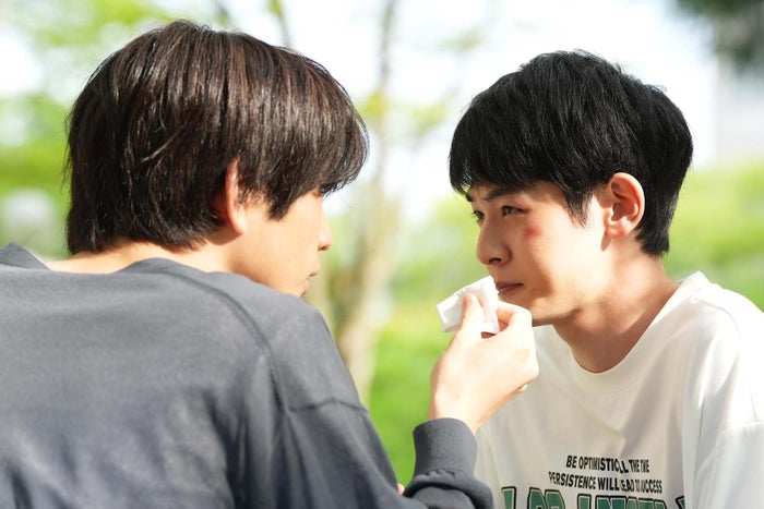 【ひだまりが聴こえる 第1話】太一（小林虎之介）、航平（中沢元紀）のノートテイクに立候補