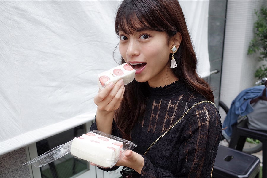 THE LATTE TOKYO とちおとめ苺サンド