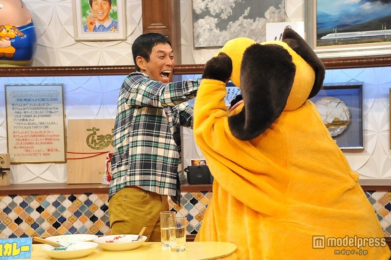 明石家さんま、まんまちゃん（画像提供：関西テレビ）