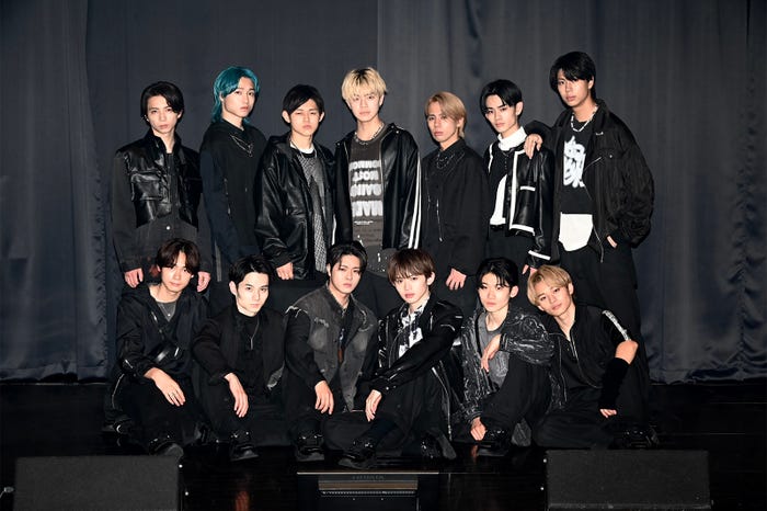 (後列左より)リオ、リョウタロウ、コウヘイ、コウスケ、トワ、タロウ、オオジュ(前列左より)ユウタ、ユウゴ、リョウ、リク、ケンタ、ショウ(提供写真)