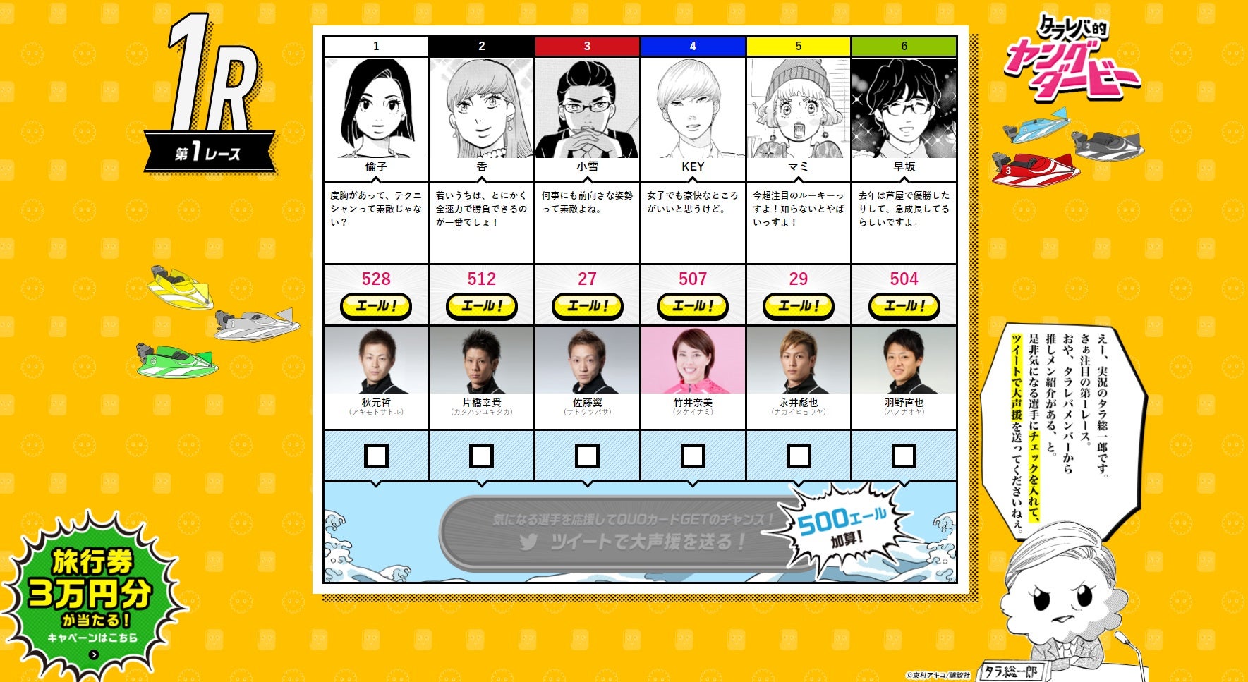 タラレバ的ヤングダービー（C）東村アキコ／講談社