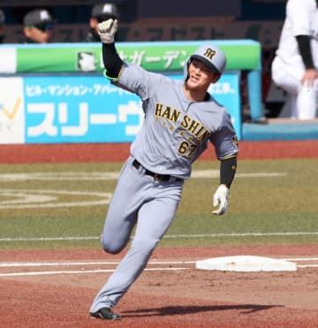 阪神・高寺 オープン戦1号＆4戦連続安打 激化開幕争い「結果を残していけたら」