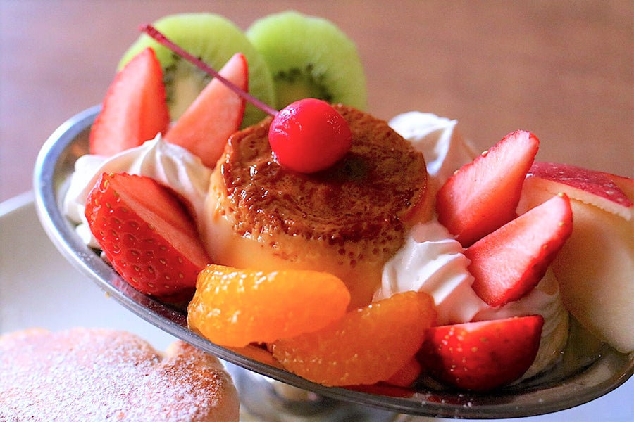 福カフェ 「プリンアラモードパンケーキ」(1,450円)_2