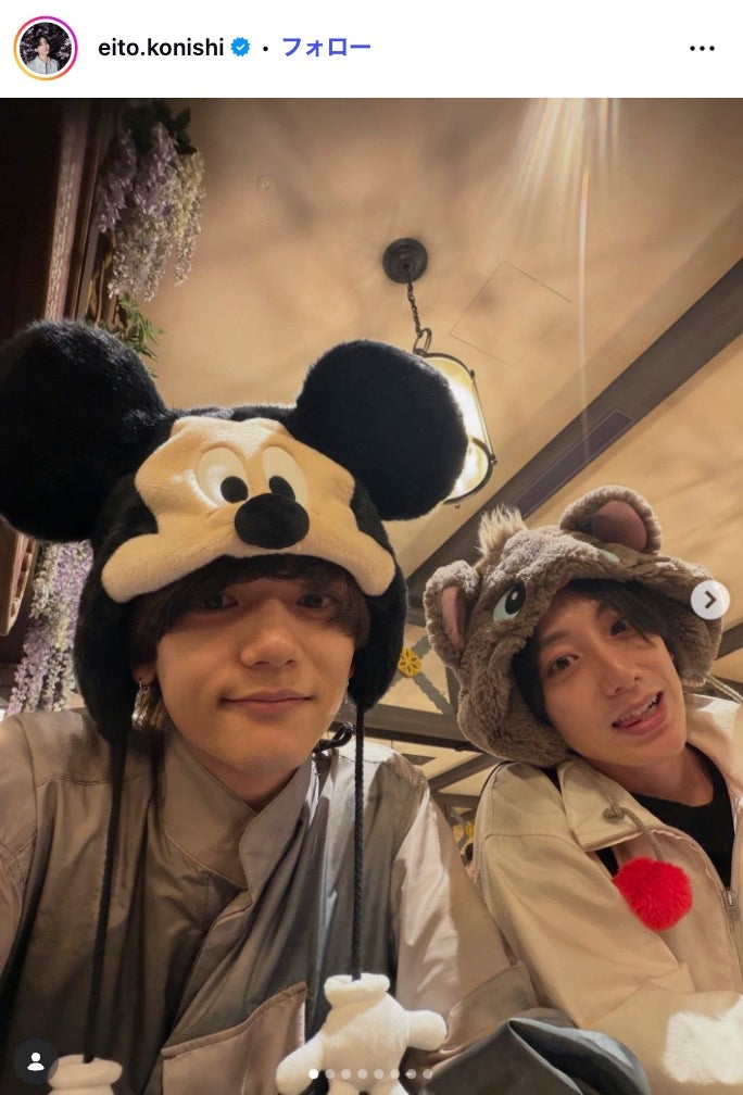 小西詠斗Instagramより