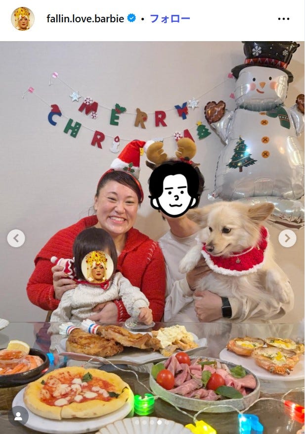 バービーInstagramより