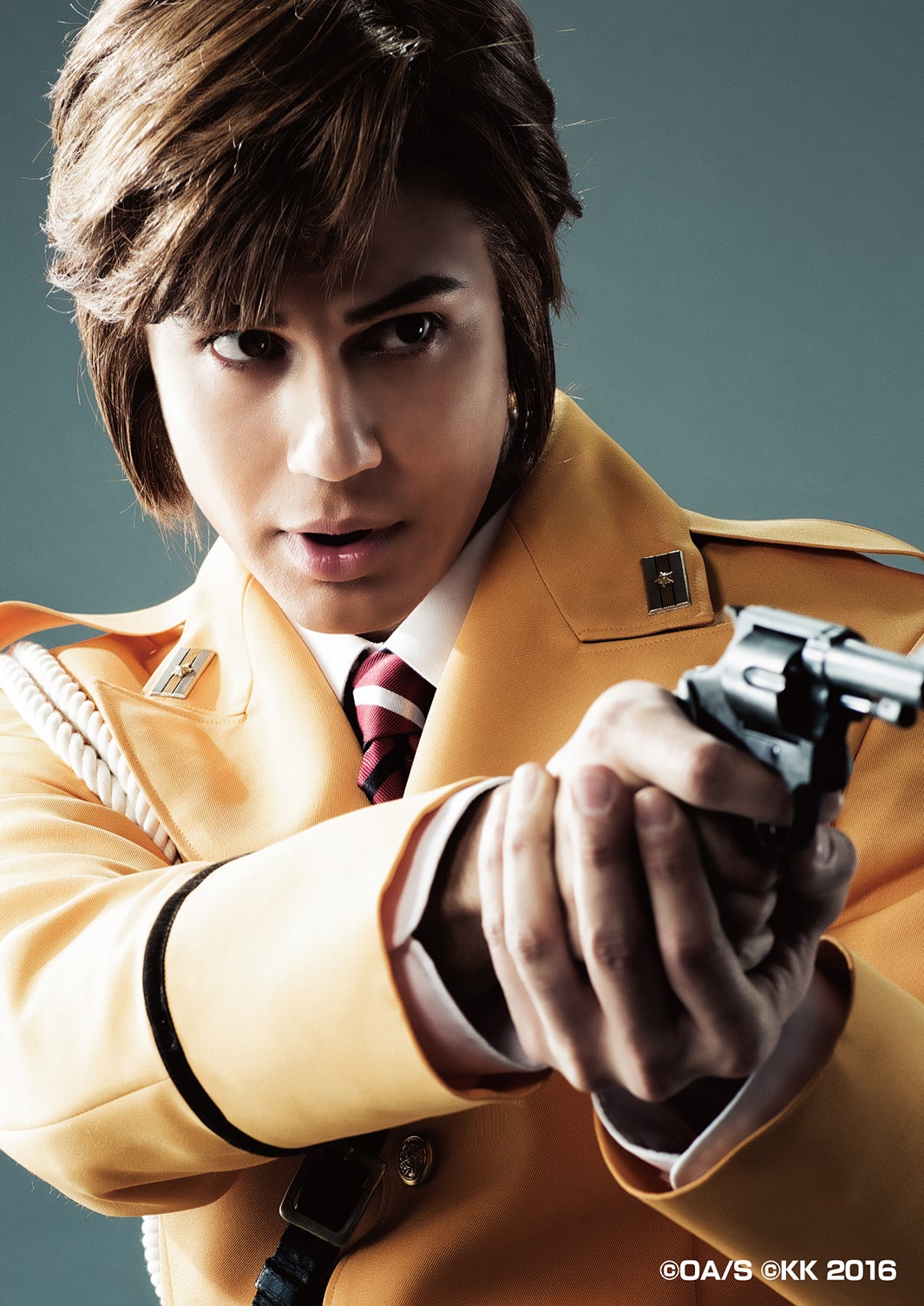 中川圭一役・ユージ（C）秋本治・アトリエびーだま／集英社　（C）舞台版「こちら葛飾区亀有公園前派出所」製作委員会2016