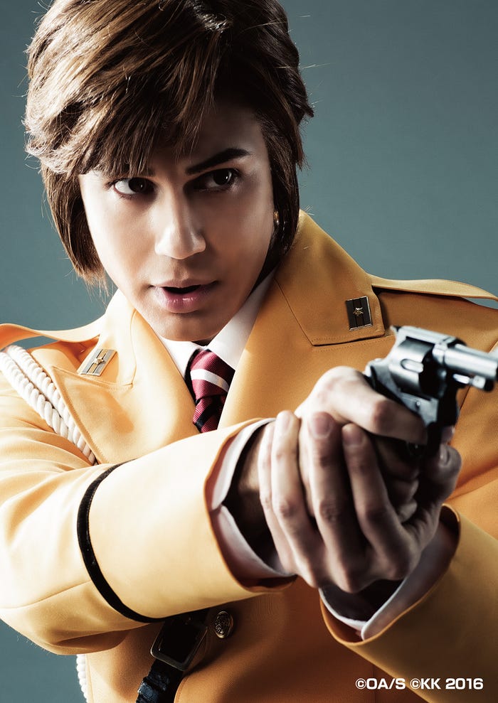 中川圭一役・ユージ(C)秋本治・アトリエびーだま/集英社 (C)舞台版「こちら葛飾区亀有公園前派出所」製作委員会2016