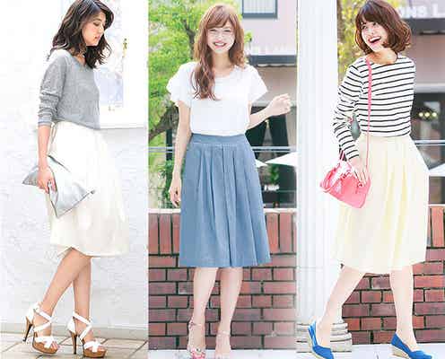 可愛くなきゃ嫌!「スカート見えガウチョ」ならフェミニンに着こなせる