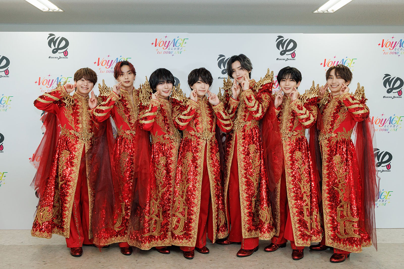 なにわ男子・道枝駿佑「はけたくなる」丈熱ポスターに漢字一文字…初ドーム会見でなにわ魂全開【囲み取材全文後編／なにわ男子 1st DOME LIVE 'VoyAGE'】