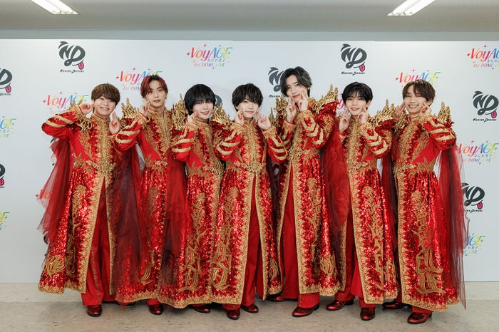 なにわ男子・道枝駿佑「はけたくなる」丈熱ポスターに漢字一文字…初ドーム会見でなにわ魂全開【囲み取材全文後編／なにわ男子 1st DOME LIVE 'VoyAGE'】