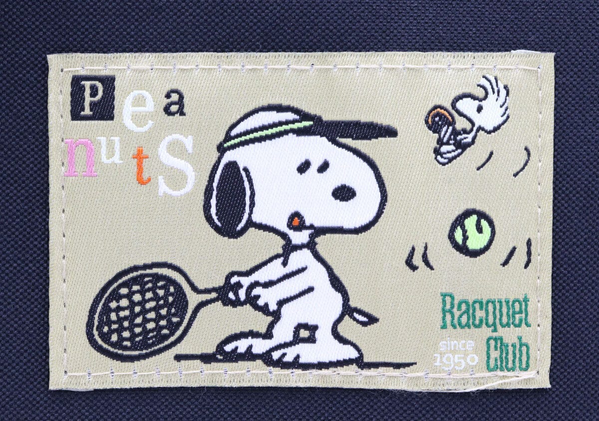 スヌーピーメッセンジャーバッグタグ