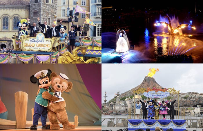 ディズニーシー、もうすぐアニバーサリーイベントが開幕!開園から15年の歩み(C)Disney