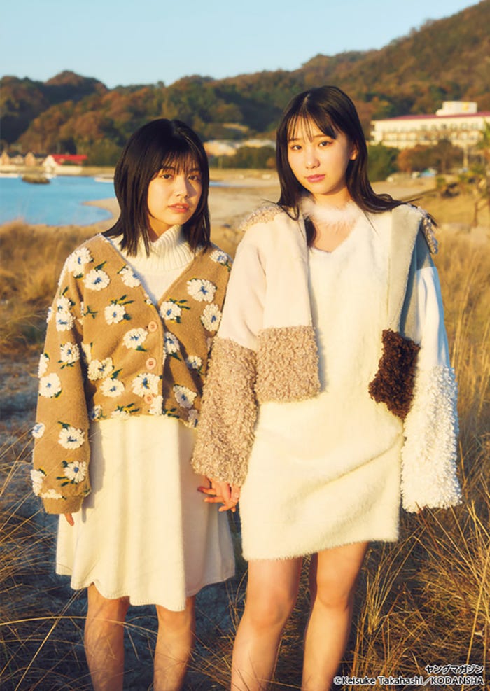 松田実桜、西尾希美(C)高橋慶佑/講談社