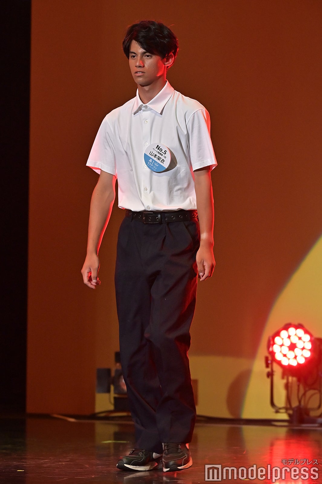 「高一ミスターコン2021」ステージの様子（C）モデルプレス